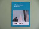 membership pamphlet for the whitney museum