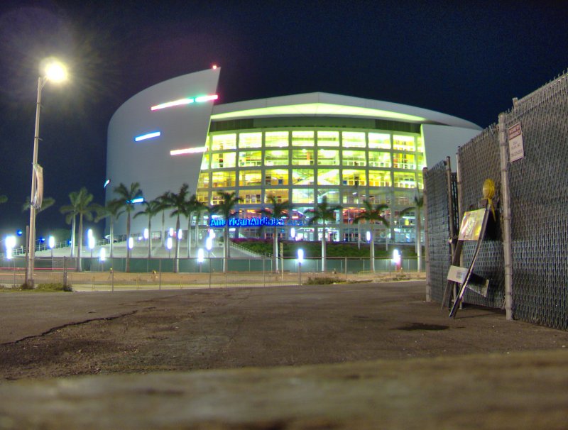 Americam Airlines Arena, home of the Miami Heat